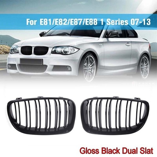 Pair front kidney grille - front,