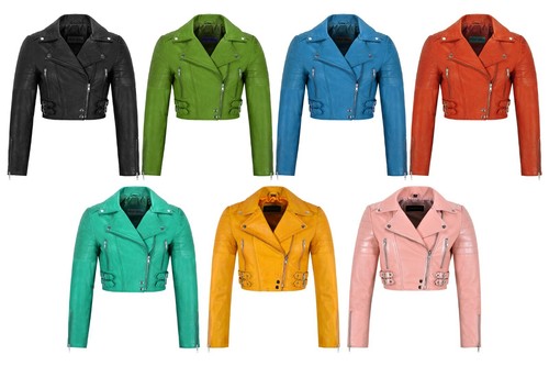 Women cropped jacket short - women's,