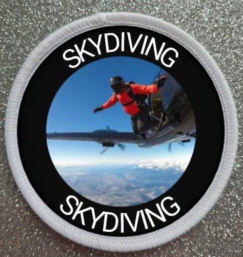 Large skydiving skydiver - 7",