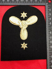 Genuine British Royal Navy Bullion Badge - Marine Engineering Mechanic