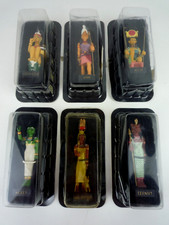 HACHETTE COLLECTION THE GODS OF ANCIENT EYGPT 6 FIGURES IN BLISTER PACKS
