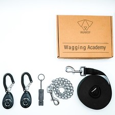 Long leash (10m), 2x clicker