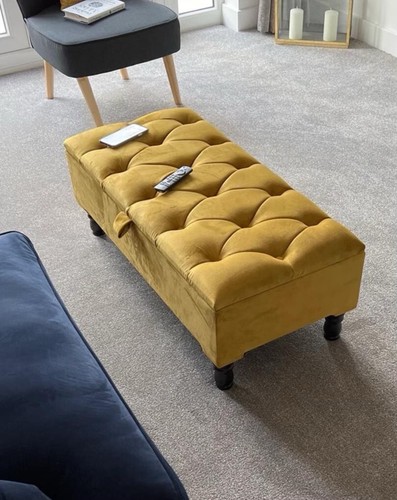 Chesterfield ottoman box toy - ottoman,