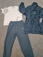Adidas Set Jacket,joggers And Tshirt ,size 10.new