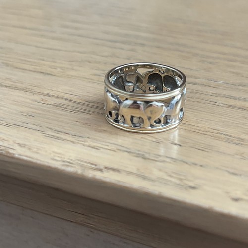Gold ring size l - 14,