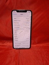 Apple iPhone x 64GB, Grey, Unlocked Cracked Front And Back 