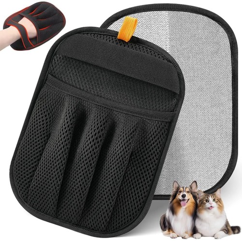 Pet hair removal glove - hair, magic