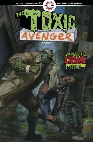 Toxic avenger comics cvr - avenger,