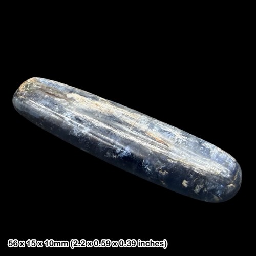 Polished blue kyanite genuine - polished,