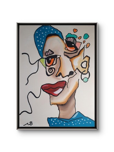 Original acrylic painting - original,