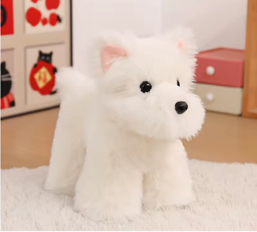 20cm miniature schnauzer - 20cm, plush