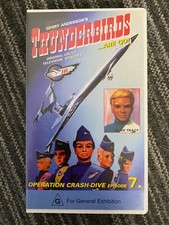Thunderbirds Operation Crash-Dive Australian VHS Video # 7 Gerry Anderson