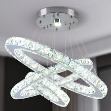 GreeLustr Modern Crystal Chandelier LED Ceiling Lights Pendant Light Living Room