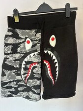 Bape Shark Tiger Camo Shorts