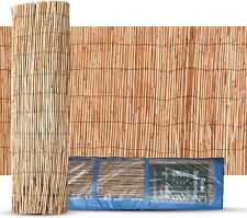 4M Natural Handmade Reed Fence