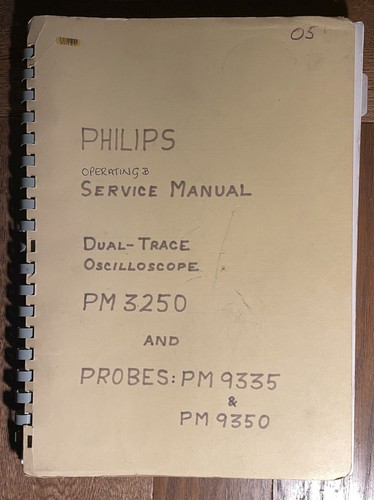 Philips pm3250 dual trace - pm3250,