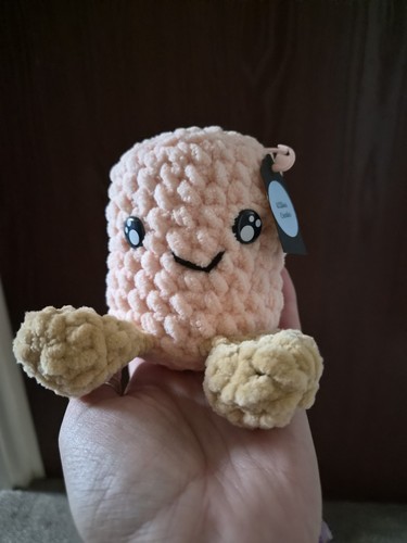 Handmade crochet mallowman - handmade,