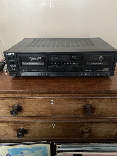 Sony stereo twin cassette - twin, deck