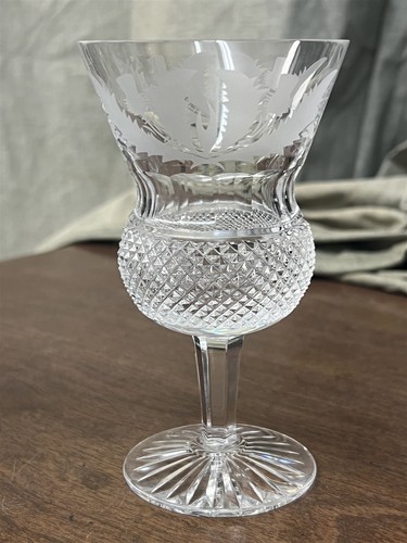 Edinburgh crystal thistle cut - edinburgh,
