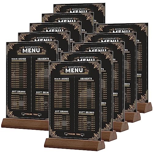 Srvnpioy acrylic sign holders - srvnpioy,