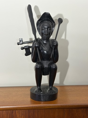 Midcentury vintage wooden hand