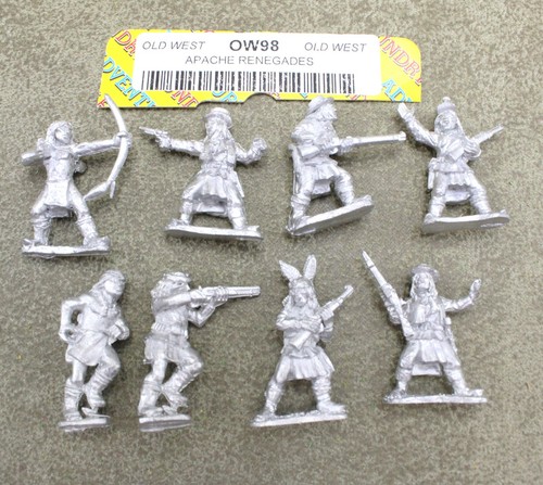 28mm old west apache - old, renegades