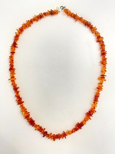 Baltic amber nugget bead - amber,