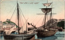 Postcard UK Ilfracombe Harbour