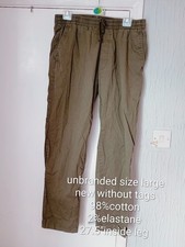 Ladies Size Large Trousers In New Without Tags Condition Unbranded
