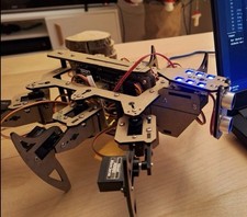 Adeept Hexapod Spider Robot Kit Compatible Arduino Android APP and Python GUI