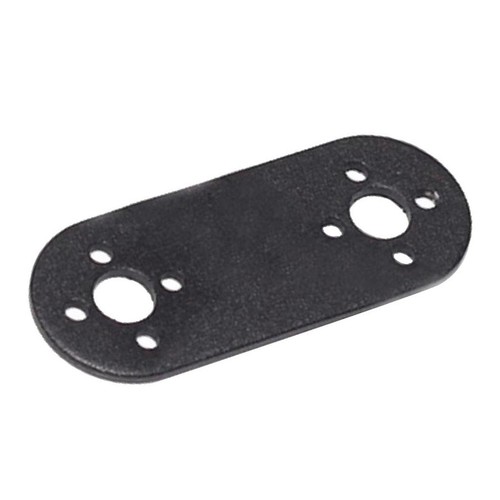 Black aluminum shaped - black, beam