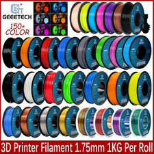Geeetech 3D Printer Filament PLA TPU ABS+ PETG Silk 1.75mm 0.5/1KG Consumables