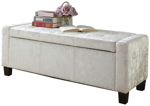 Gfw verona velvet ottoman - verona,