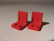 LEGO : 2x Red Seat 7893 4511