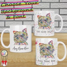 Personalised yorkie mug - personalised,