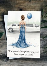 Prom Card Personalised Large