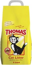 THOMAS Bag Cat Litter 8L- (Pack Of 2) - Free Delivery Long Expiry Date