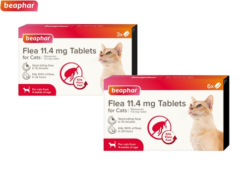 Beaphar cat flea tablets - beaphar, fast