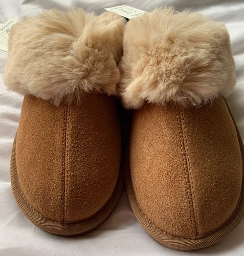 Ladies chestnut suede faux - ladies,
