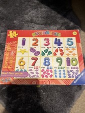? Numberjacks 21 Pc Ravensburger Giant Floor Puzzle Complete