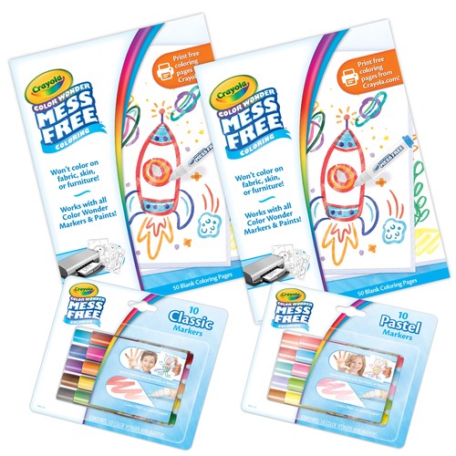 Crayola color wonder mess - wonder, free