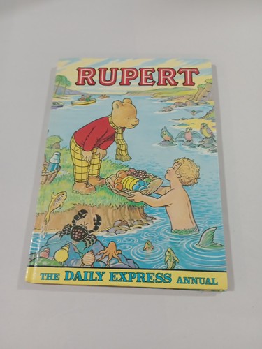Rupert bear annual vintage - rupert,