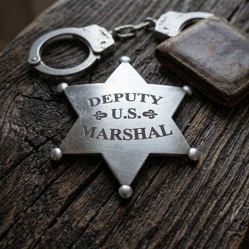Marshal badge western movie - us,