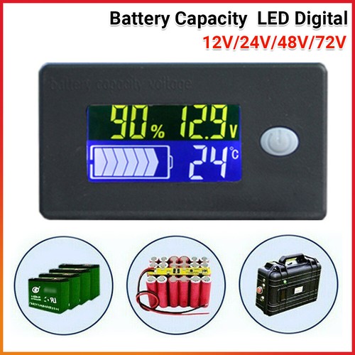 Led digital monitor volt - digital,