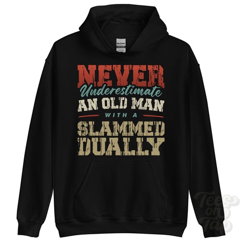 Never underestimate old - old, man