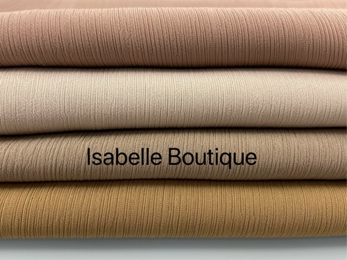 New crinkle chiffon hijab - chiffon,