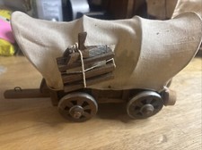 Vintage Handmade Covered Wagon