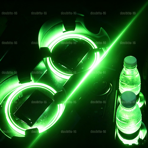 2pcs green led solar cup - 2pcs,