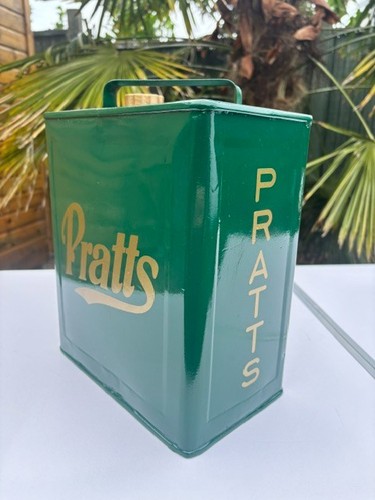 Vintage gallon pratts petrol - gallon,