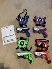 TINOTEEN Infrared Laser Tag Set for 4 Players with Vests